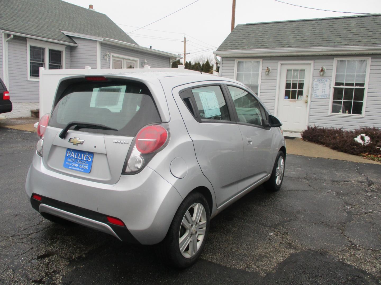 2013 SILVER Chevrolet Spark (KL8CB6S93DC) , AUTOMATIC transmission, located at 540a Delsea Drive, Sewell, NJ, 08080, (856) 589-6888, 39.752560, -75.111206 - Photo#8